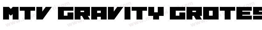 MTV Gravity Grotesk Extended Medium字体转换